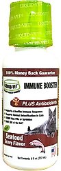 Liquid-Vet Feline Immune Booster Seafood Flavor Liquid Supplement for Cats, 8-fl oz bottle