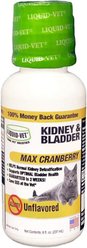 Liquid-Vet Kidney & Bladder Support Allergy-Friendly Unflavored Cat Supplement, 8-fl oz bottle