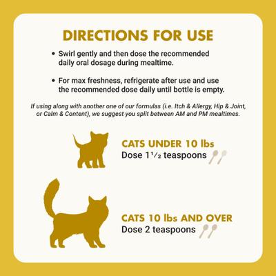 Show full view: Liquid-Vet Kidney & Bladder Support Allergy-Friendly Unflavored Cat Supplement, 8-fl oz bottle slide 8 of 12