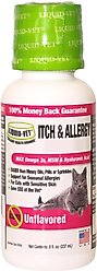 Liquid-Vet Itch & Allergy Support Allergy-Friendly Unflavored Cat Supplement, 8-fl oz bottle
