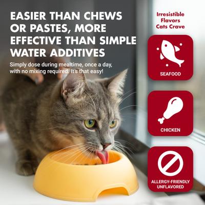 Show full view: Liquid-Vet Itch & Allergy Support Seafood Flavor Cat Supplement, 8-fl oz bottle slide 7 of 10