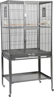 Out of Stock - EXOTIC NUTRITION Brisbane Sugar Glider Cage, Black