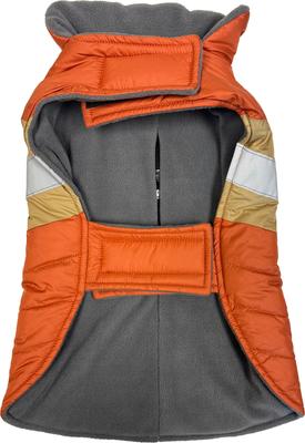 Show full view: Eddie Bauer Riverbend Dual Tone Dog Vest, Rust, Medium slide 4 of 10