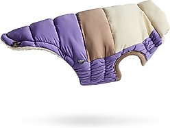 GF Pet Color Block Dog Puffer Jacket, Purple, X-Large slide 2 of 9