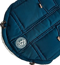 GF Pet Nordic Fiber Dog Parka, Dark Teal, Medium slide 2 of 9