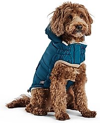GF Pet Nordic Fiber Dog Parka, Dark Teal, XX-Small