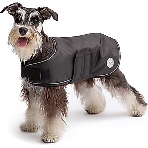 GF Pet Blanket Dog Jacket, Black, Medium