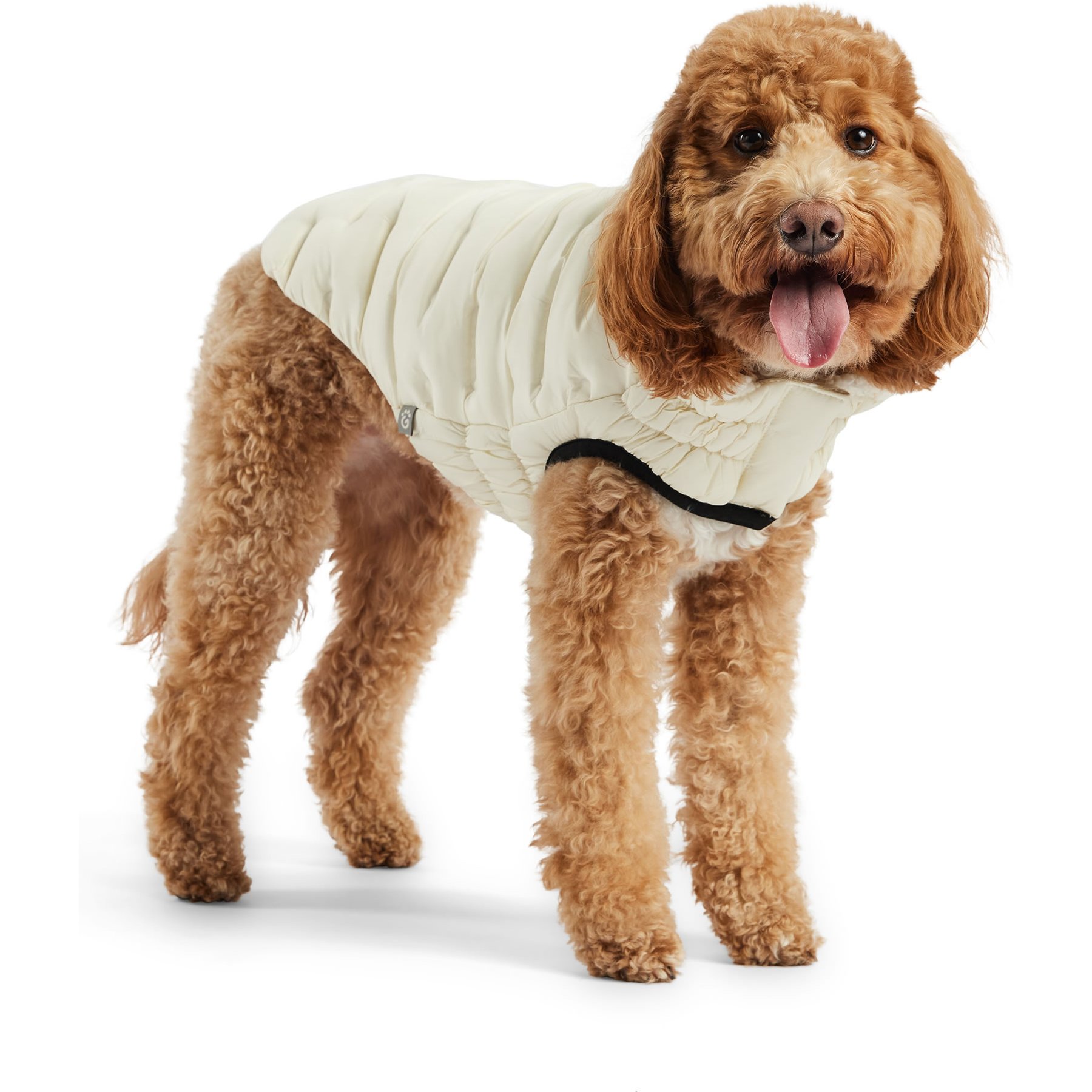GF Pet Cloud Dog Parka, Sand, X-Large