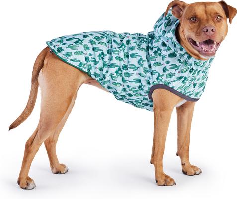 Show full view: GF Pet Reversible Dog Raincoat, Green, XX-Small slide 5 of 10