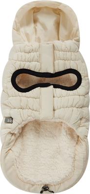 Show full view: GF Pet Cloud Dog Parka, Sand, Medium slide 3 of 11