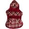 Show in main carousel: Wrangler Reversible Flannel & Fleece Dog Vest, Red Multi, X-Small slide 4 of 9