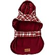 Show in main carousel: Wrangler Reversible Flannel & Fleece Dog Vest, Red Multi, X-Large slide 2 of 9