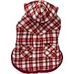 Show in main carousel: Wrangler Reversible Flannel & Fleece Dog Vest, Red Multi, X-Large slide 1 of 9