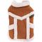 Show in main carousel: Wrangler Faux Suede & Sherpa Dog Jacket, Tan, X-Small slide 3 of 8