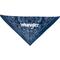 Show in main carousel: Wrangler Paisley Dog Bandana, Navy Multi, X-Small/Small slide 2 of 5