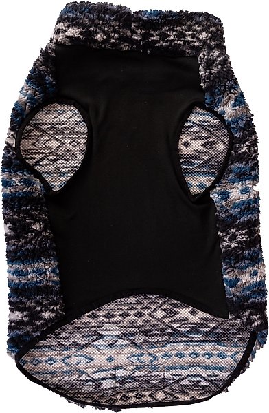 Show full view: Wrangler Printed Sherpa Dog Pullover, Blue Multi, Large slide 3 of 6