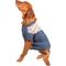 Show in main carousel: Wrangler Pattern Yoke Denim Dog Shirt, Medium Blue, X-Small slide 6 of 9