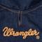 Show in main carousel: Wrangler Dark Denim Dog Jacket with Lining, Dark Blue, X-Small slide 5 of 9