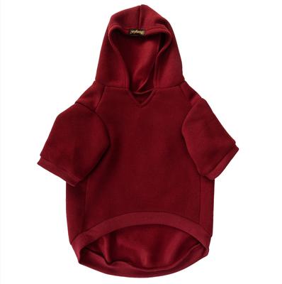 Show full view: Wrangler Long Live Cowboys Dog Hoodie, Dark Red, Small slide 2 of 6