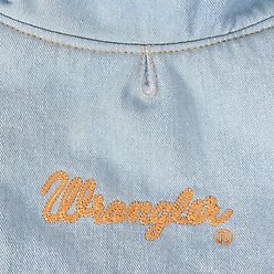 Wrangler Light Denim Dog Jacket, Light Blue, Small slide 2 of 7