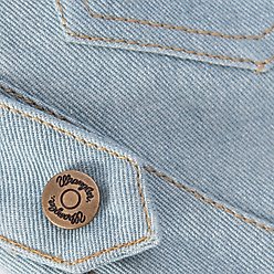 Wrangler Light Denim Dog Jacket, Light Blue, X-Small slide 2 of 7