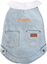 Wrangler Light Denim Dog Jacket, Light Blue, X-Small