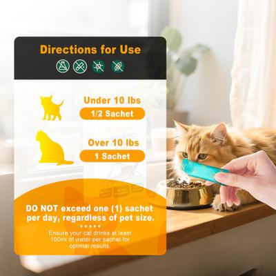 Show full view: Petterm Probiotic Hairball Control Powder for Cats, 15 count slide 8 of 10