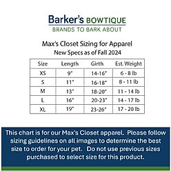 Max's Closet Check Dog Polo Shirt, Medium slide 2 of 7