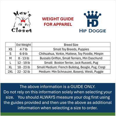 Show full view: Hip Doggie Quick Dry Athletic Dog Shirt, Blue, X-Small slide 5 of 6