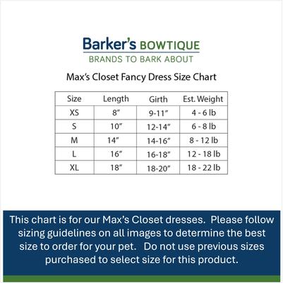 Show full view: Max's Closet Pink Polka Dot Crab Dog Dress, X-Small slide 5 of 7