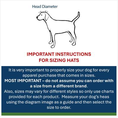 Show full view: Hip Doggie Dog Rain Hat, Yellow, Medium slide 2 of 5