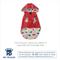Show in main carousel: Hip Doggie Reversible Dog Raincoat, Red, Medium slide 4 of 10