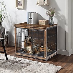 BingoPaw Modern Furniture Style End Table Dog Crate, 31-inch slide 2 of 9
