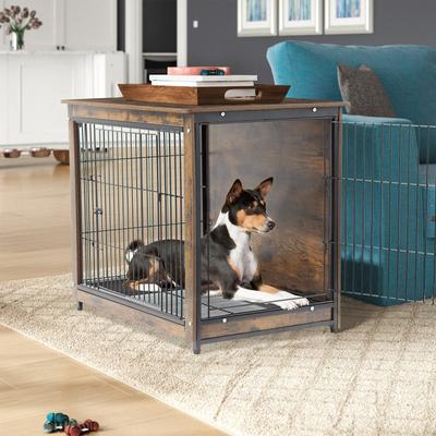 Show full view: BingoPaw Modern Furniture Style End Table Dog Crate, 31-inch slide 8 of 11