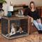 Show in main carousel: BingoPaw Modern Furniture Style End Table Dog Crate, 24-inch slide 6 of 10
