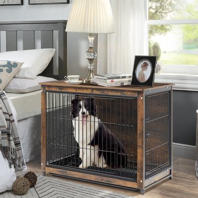Show full view: BingoPaw Modern Furniture Style End Table Dog Crate, 24-inch slide 5 of 10