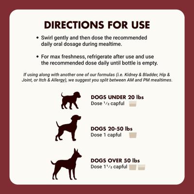 Show full view: Liquid-Vet K9 Immune Booster Unflavored Liquid Supplement for Dogs, 8-fl oz bottle, 2 count slide 8 of 9