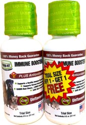 Liquid-Vet K9 Immune Booster Unflavored Liquid Supplement for Dogs, 8-fl oz bottle, 2 count