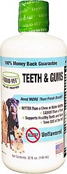 Liquid-Vet Teeth & Gums Support Allergy-Friendly Unflavored Dog Supplement, 32-fl oz bottle slide 1 of 8
