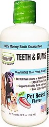 Liquid-Vet Teeth & Gums Support Pot Roast Flavor Dog Supplement, 32-fl oz bottle