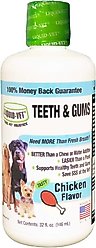 Liquid-Vet Teeth & Gums Support Chicken Flavor Dog Supplement, 32-fl oz bottle