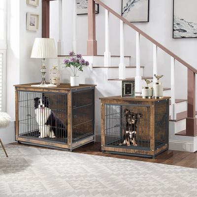 Show full view: BingoPaw Modern Furniture Style End Table Dog Crate, 24-inch slide 7 of 10