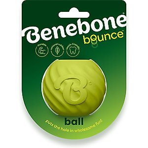 The Virtually Indestructible Ball Dog Toy, Color Varies
