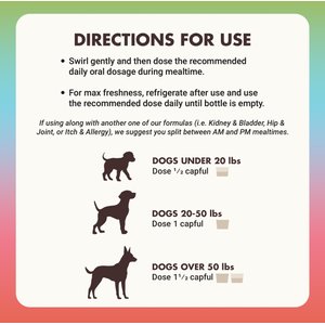 Liquid-Vet K9 Total & Complete Chicken Flavored Liquid Multi-Supplement for Dogs, 32-fl oz bottle