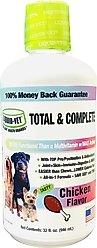 Liquid-Vet K9 Total & Complete Chicken Flavored Liquid Multi-Supplement for Dogs, 32-fl oz bottle