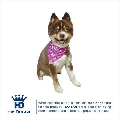 Show full view: Hip Doggie Princess Reversible Dog Bandana, Small slide 3 of 8