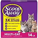 Scoop Away Multi-Cat Meadow Fresh Scented Clumping Clay Cat Litter, 14-lb box