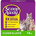 Scoop Away Clump & Lock Fresh Spring Air Scented Cat Litter, 14-lb box
