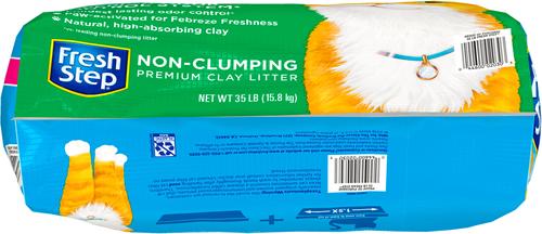 Show full view: Fresh Step Premium Scented Non-Clumping Cat Litter, 35-lb bag slide 9 of 12