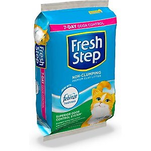 Fresh Step Premium Scented Non-Clumping Cat Litter, 35-lb bag